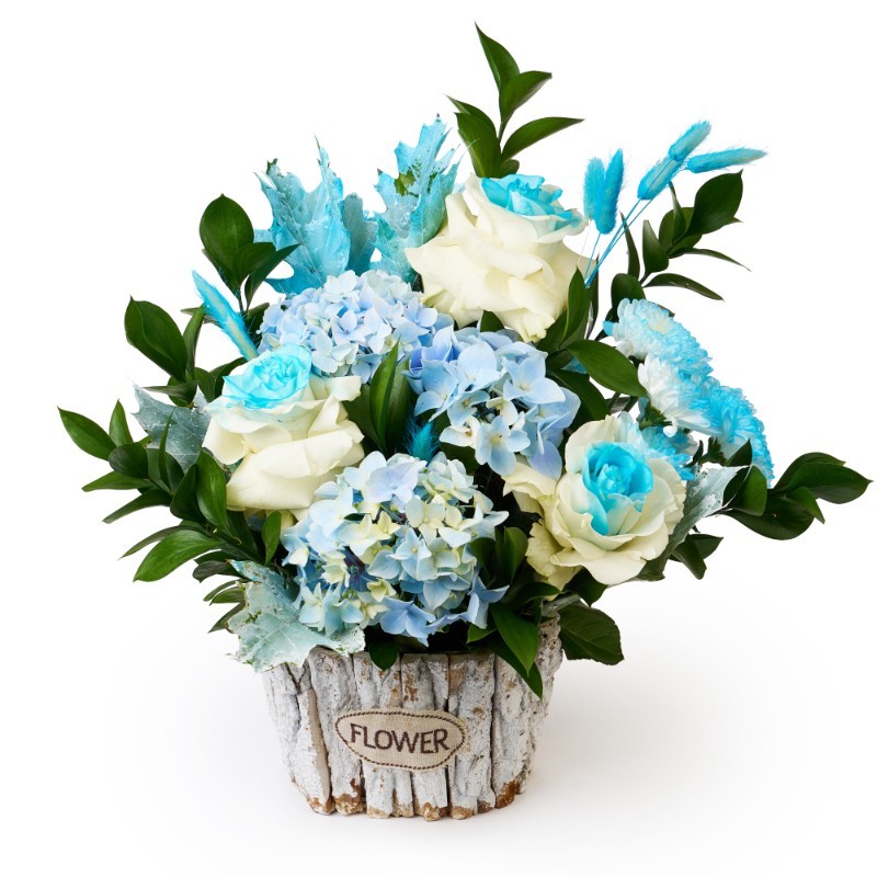 Aranjament Floral Blue Royal