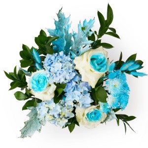 Aranjament Floral Blue Royal