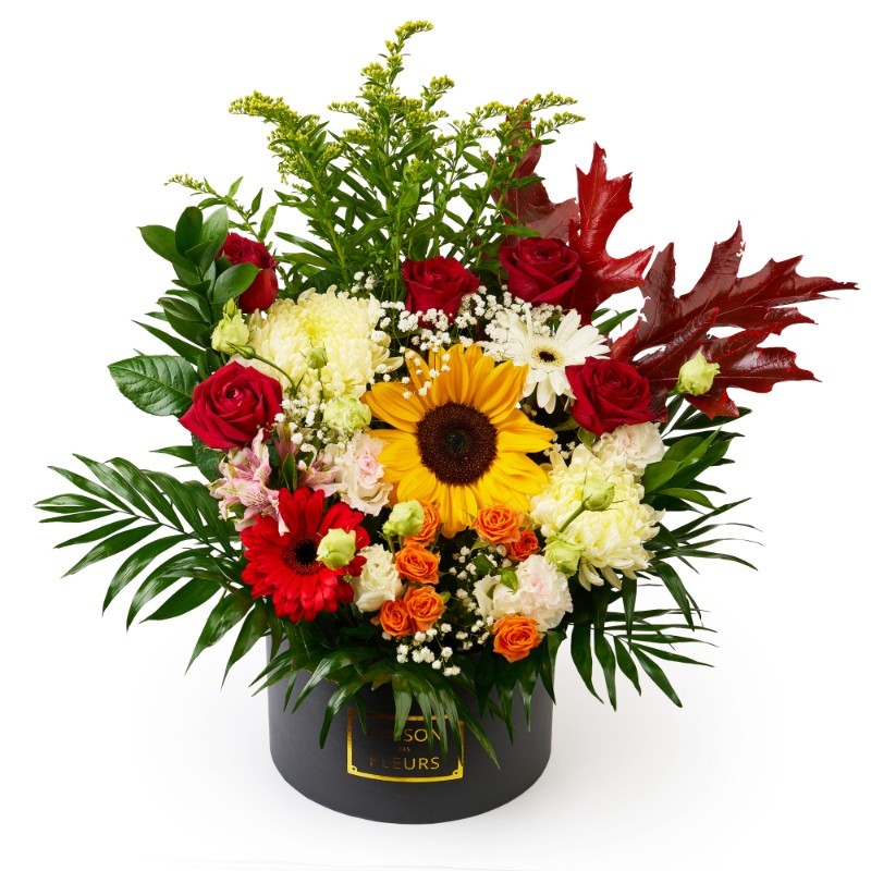 ARANJAMENT FLORAL Black Elegance