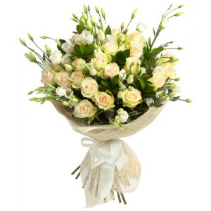Buchet „Eleganță Ivory”