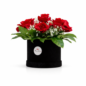 ARANJAMENT FLORAL IN CUTIE VELVET