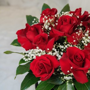 ARANJAMENT FLORAL IN CUTIE VELVET